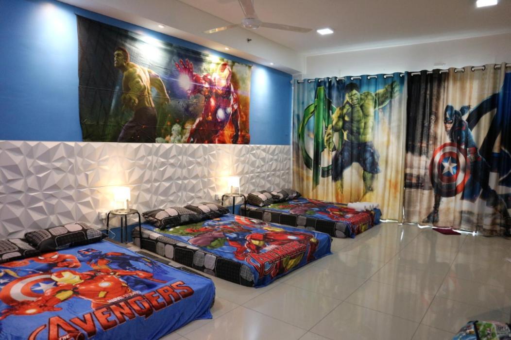 Vince'S Icity Soho Homestay Water Park Red Carpet Shah Alam Light City Central Buitenkant foto