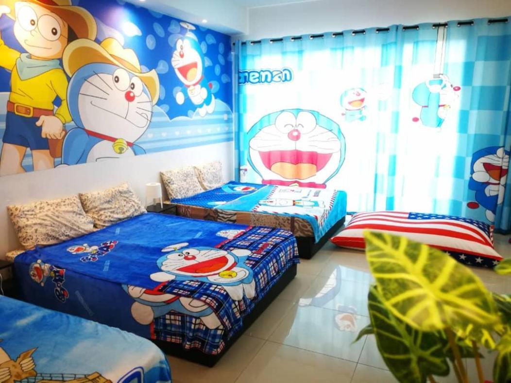 Vince'S Icity Soho Homestay Water Park Red Carpet Shah Alam Light City Central Buitenkant foto